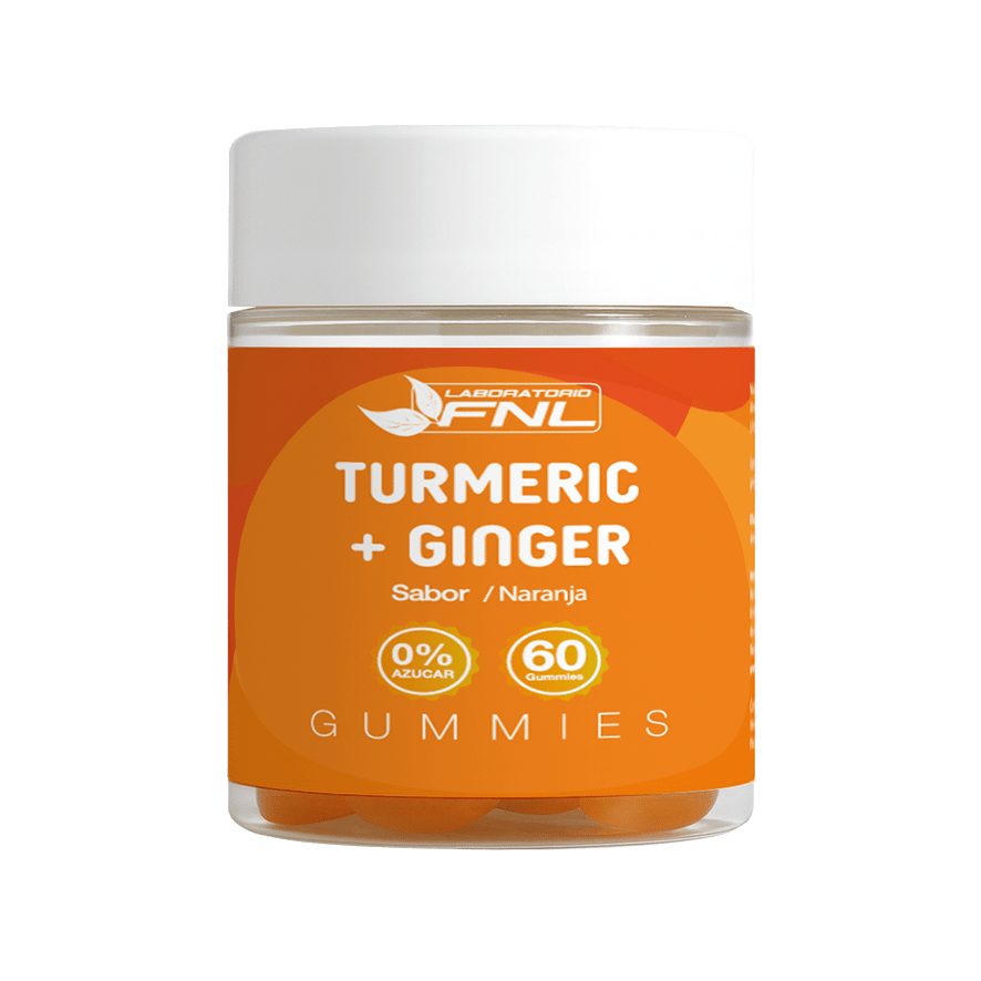 Imagen del producto Gomitas Turmeric + Ginger x60 Gomitas de FNL