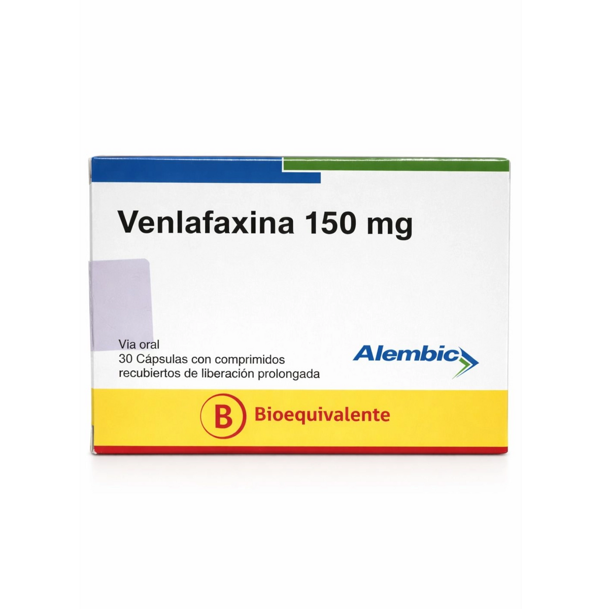 Venlafaxina 150mg x 30 Capsulas Lib Prolong - ALEMBIC - Farmacias San Martín