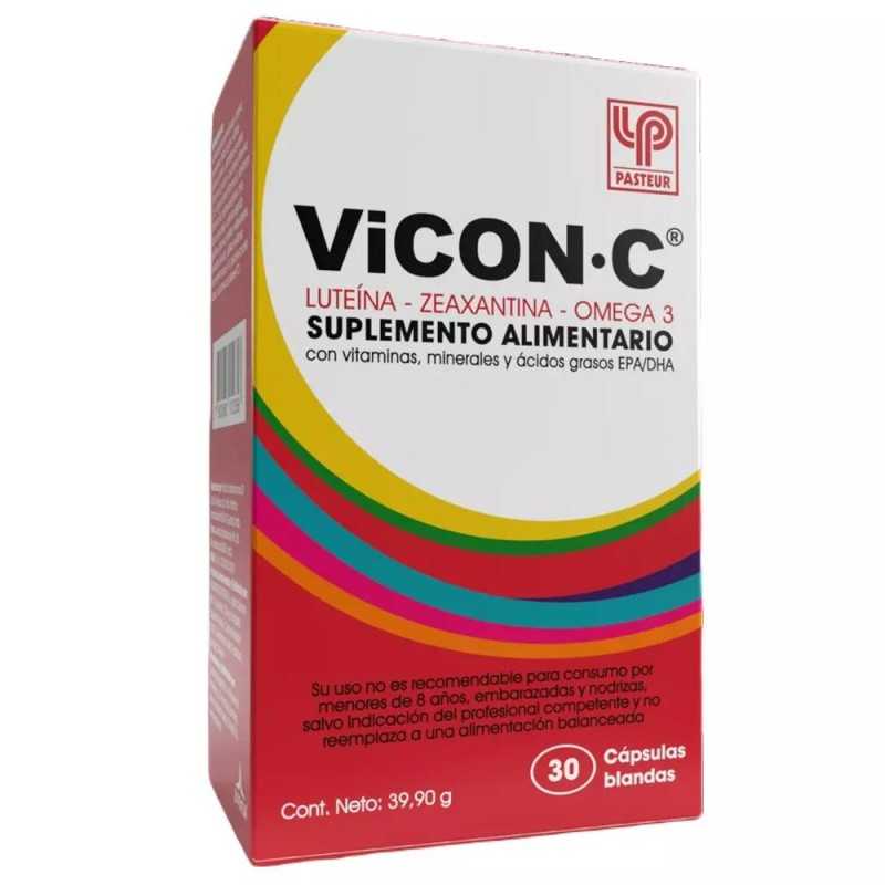 Vicon-c x 30 Capsulas Blandas - PASTEUR - Farmacias San Martín