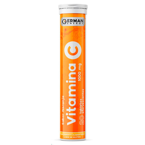 Vitamina C 1000mg x 20 Comprimidos Efervescentes - GERMAN ENERGY - Farmacias San Martín