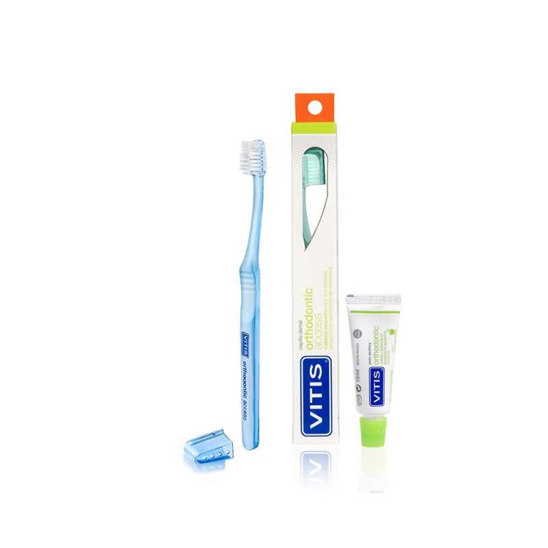 Vitis Cepillo Orthodontic Access + Pasta Orthodontic - VITIS - Farmacias San Martín
