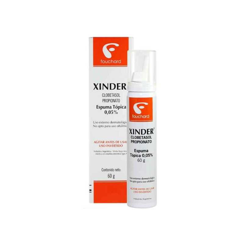 Xinder Espuma 0.05% x 60 gr - CASSARÁ - Farmacias San Martín